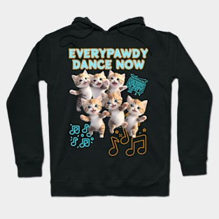 Everypawdy dance now - The cutest kittens dance group Hoodie